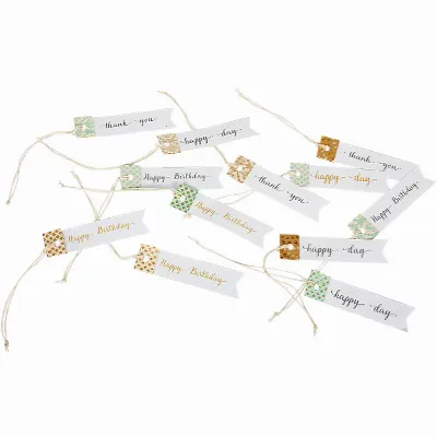 Paper Tags, 12pcs/pck