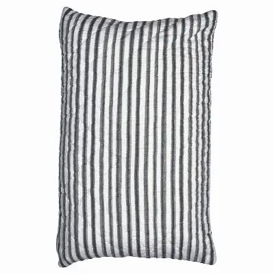 Kuddfodral Amanda, Dark grey stripe