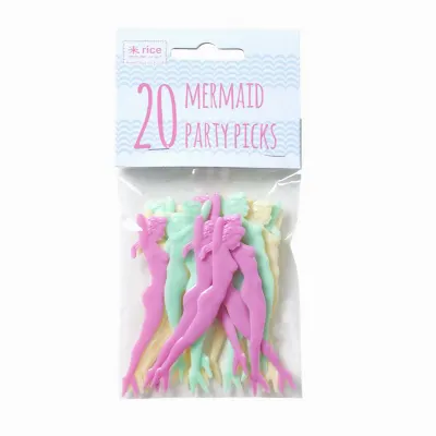 Mermaid Cocktail Stick in Assorted Colors