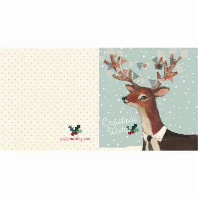 Kort med kuvert, Reindeer