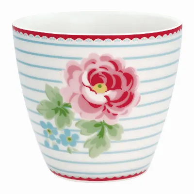 Lattemugg Lily, White
