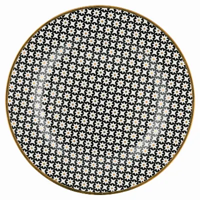 Assiette Lara, Gold