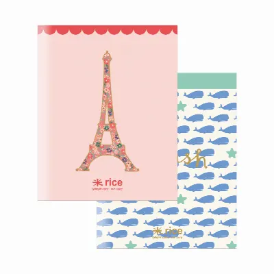 3 Exercise notebooks in A5 size