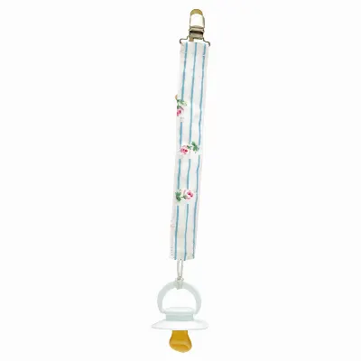 Pacifier string Lily, Petit white