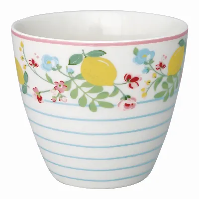 Lattemugg Limona, White