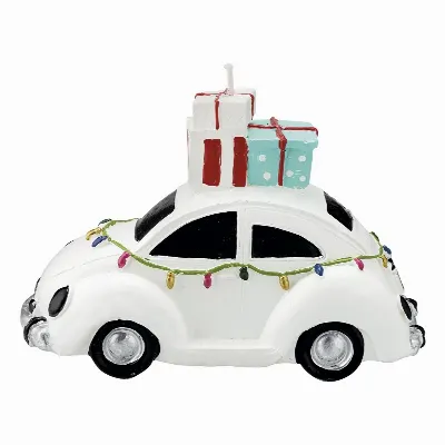 Candle car, White