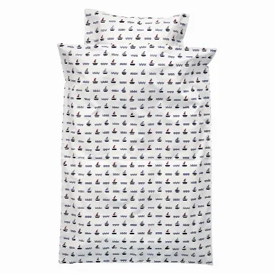 Bed linen set baby/kids Noah, White