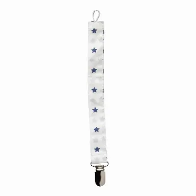 Pacifier string Noah, White