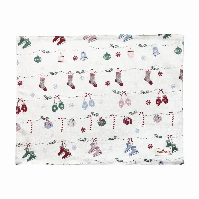 Tablett Jingle bell, White