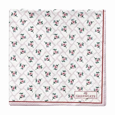 Servetter Rita, Pale pink small