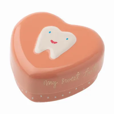 My tooth box, Apricot