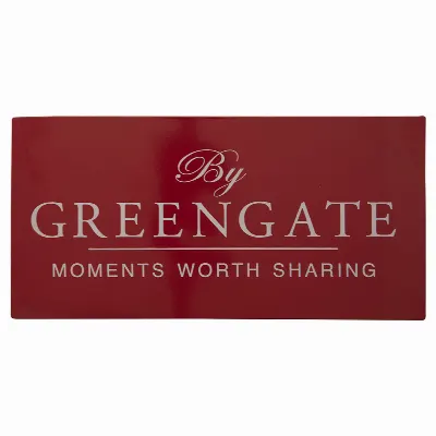Greengate Sign, Red