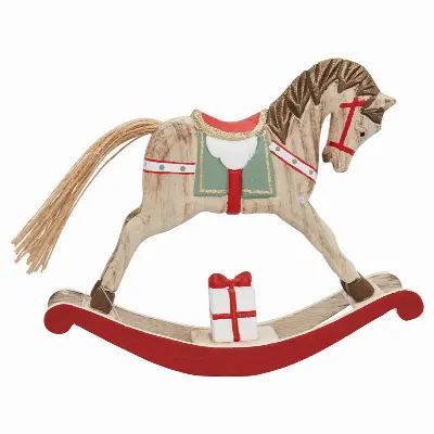 Decoration rocking horse, Red