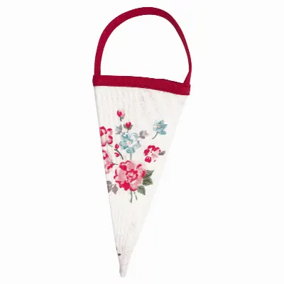Cornet Sonia, White set of 2 pcs