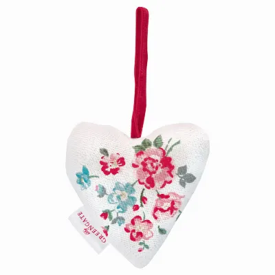 Heart Sonia, White set of 2 pcs