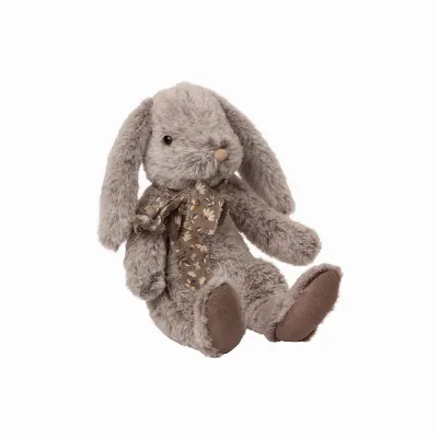 Fluffy Bunny, Large Grey