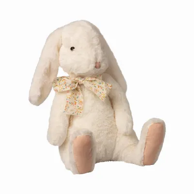 Fluffy Bunny, X-Large White
