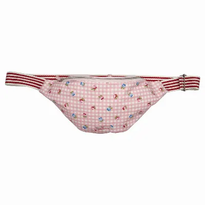 Midjeväska Viola check, Pale pink