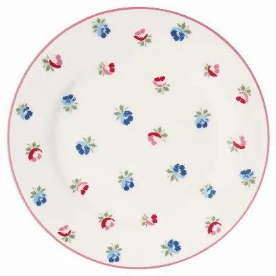 Assiett Viola, White