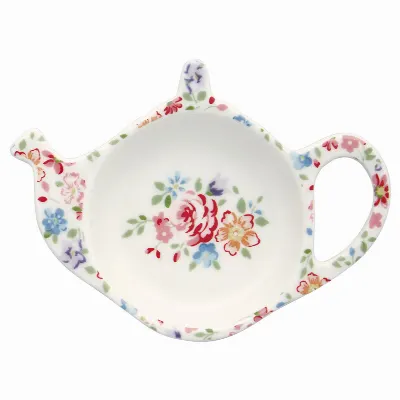 Teabag holder Clementine, White