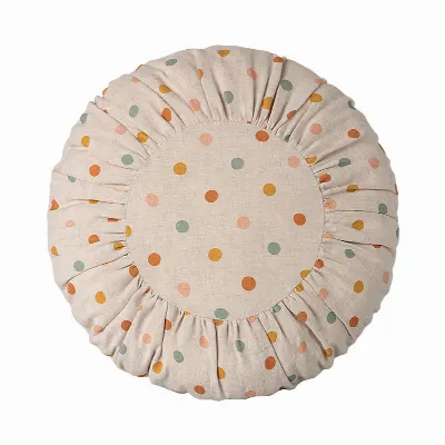 Cushion Round, Multi dots
