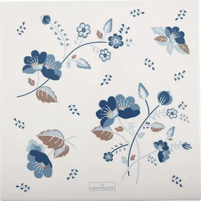 Coaster square Mozy, White