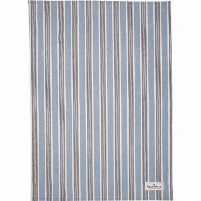 Kökshandduk Ivah stripe, Blue
