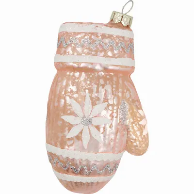 Mitten Snowflake, Pale pink