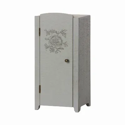 Miniature closet - Grey/mint