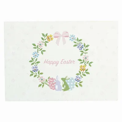 Kort med kuvert, Cilja easter white medium