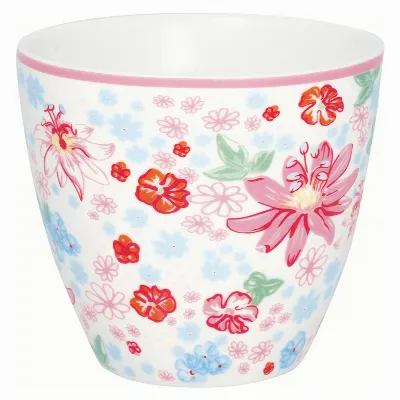 Lattemugg Xenia, White