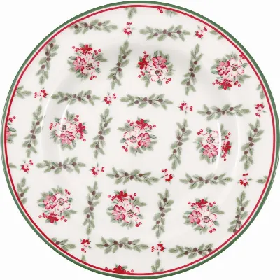 Liten assiett Gry, White