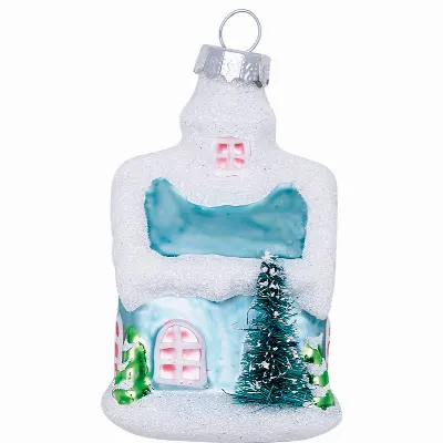 House Laura, Pale blue glass small