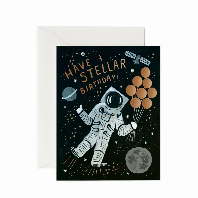 Kort med kuvert, Stellar
