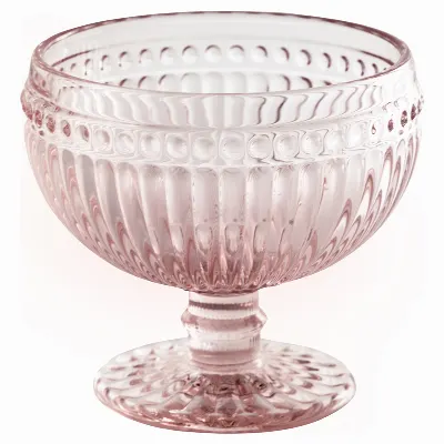 Dessert bowl Alice, Pale pink