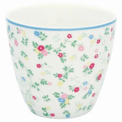 Lattemugg Leona, White