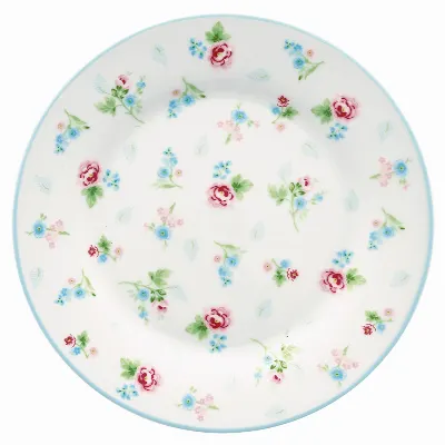 Assiett Alma petit, White