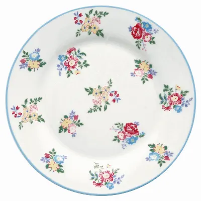 Assiett Elena petit, White