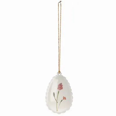 Easter egg ornament, Rose no1