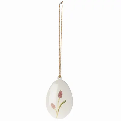 Easter egg ornament, Rose no2
