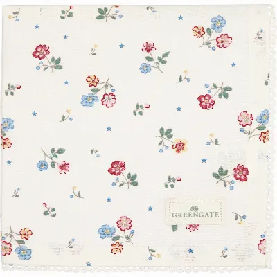 Servett Adelena, White