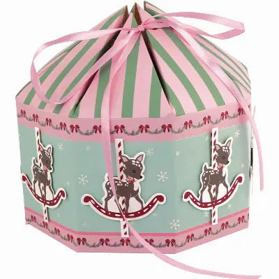 Gift box Inge-Marie Xmas, Pale pink