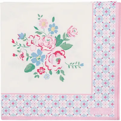 Servetter Inge-Marie, White