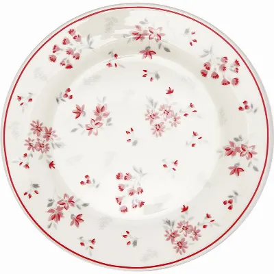 Assiett Emberly, White