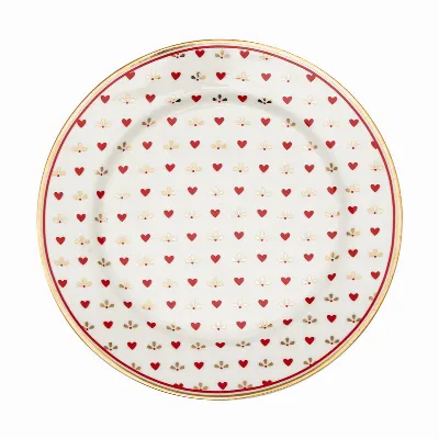 Liten assiett Layla petit, White