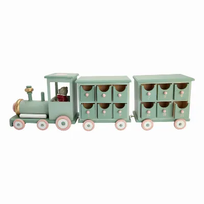 Xmas Calendar train Inge-Marie, Green