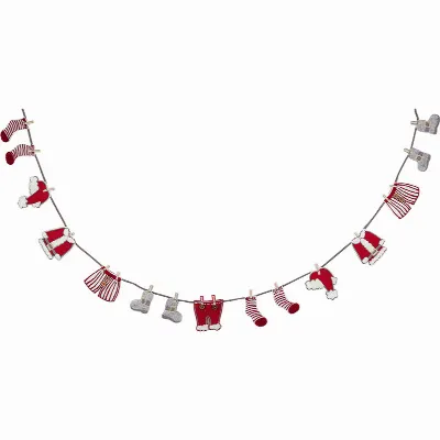 Garland Home for xmas, White
