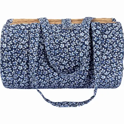 Beach mattress Dahla, Blue with cotton