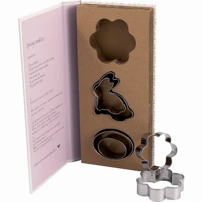 Cookie cutter book set Josefina cafe, White