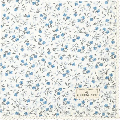 Servett Florali, White